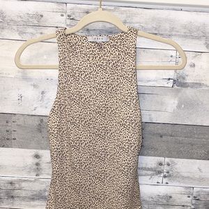 Leopard print bodysuit